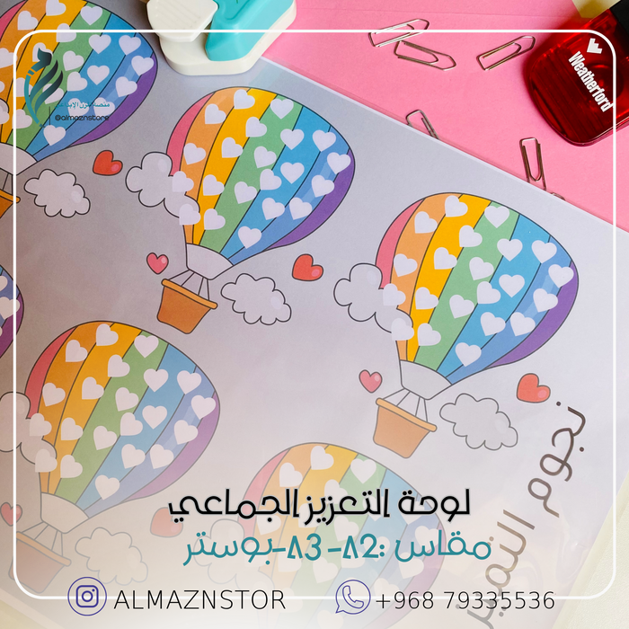 لوحة التعزيز المنطاد