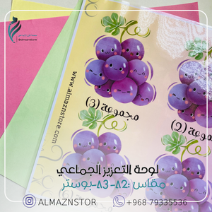 لوحة التعزيز الجماعي (العنب)