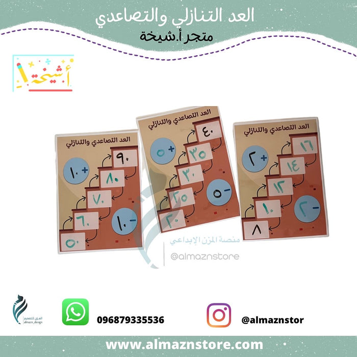 لوحة العد التصاعدي والتنازلي